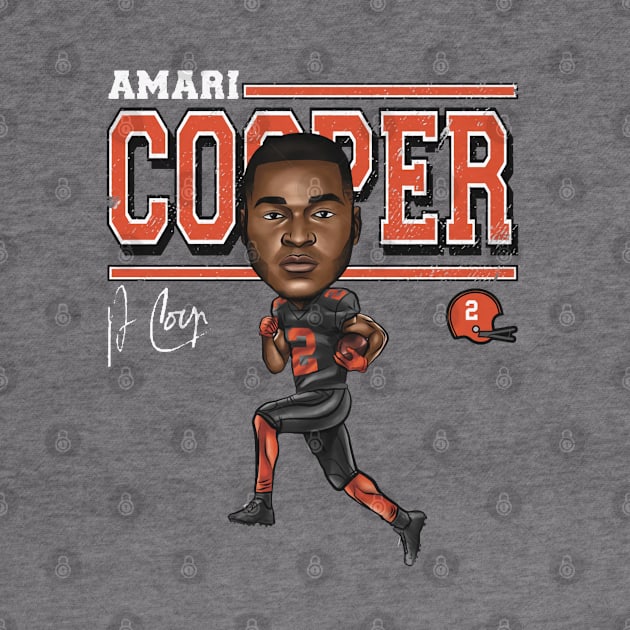 Amari Cooper Cleveland Cartoon by MASTER_SHAOLIN